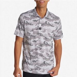 Bad Birdie golf polo shirt Camo Frostbite